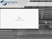 Tablet Screenshot of nursoy.com.tr